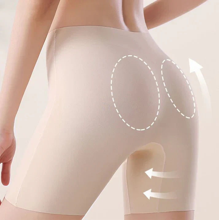 🔥BUY 1 GET 1 FREE🔥Women High-waist Ice Silk Underwear with Tummy-control Hip-lifting