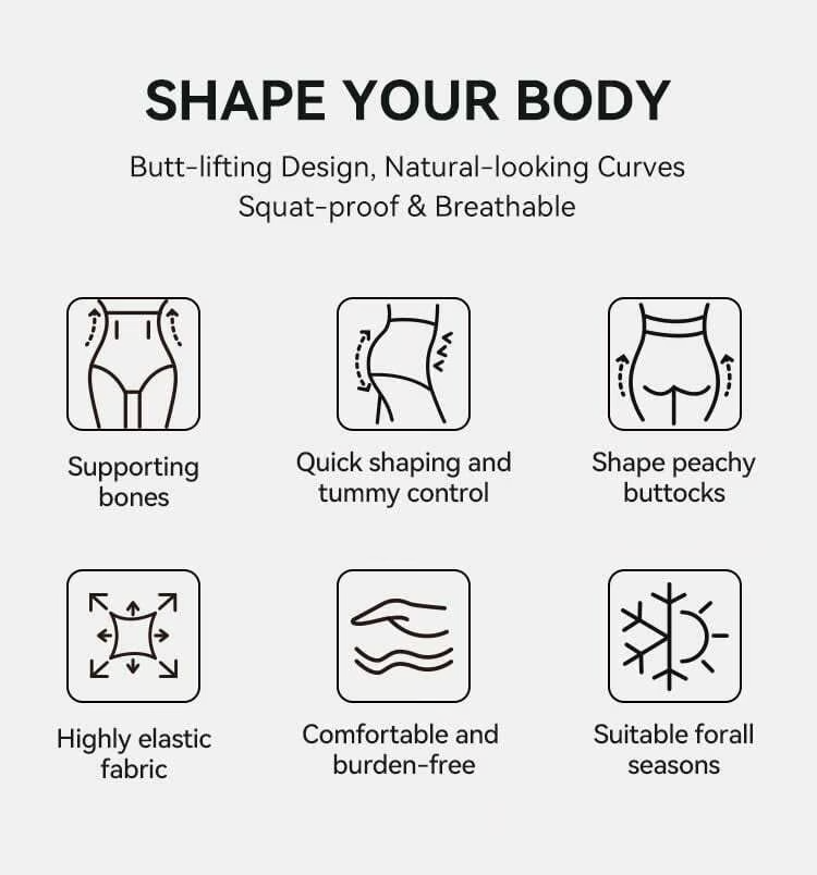 🔥Last DayBuy one get two free 🔥 -💫Women's Tummy Control Butt-Lfting