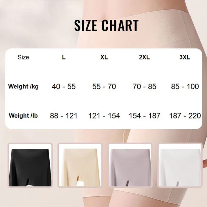 🔥BUY 1 GET 1 FREE🔥Women High-waist Ice Silk Underwear with Tummy-control Hip-lifting