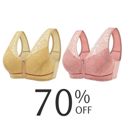 Comfort Wireless Front Close Bra