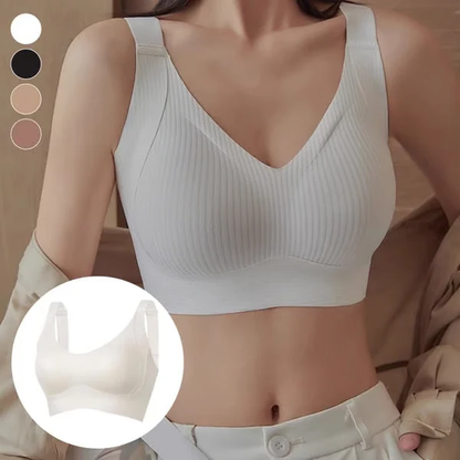 🔥BUY 1 GET2 FREE🔥 Women's Ribbed Adjustable Wireless Bra