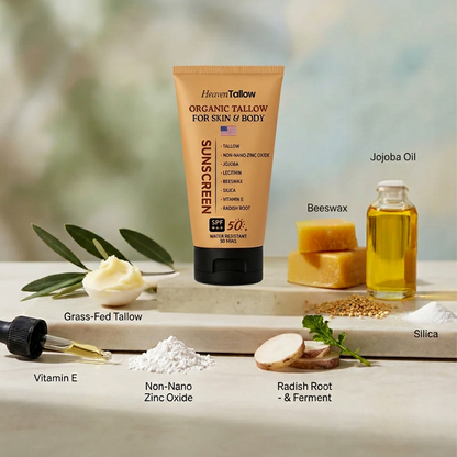 Organic SPF 50++ Tallow Sunscreen-🔥BUY 1 GET 1 FREE🔥