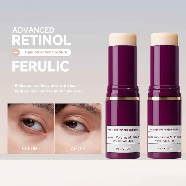 🏆Hot Sale⚡Anti-Aging Multi-Balm Stick - Wrinkle Care for Face, Lips & Eyes