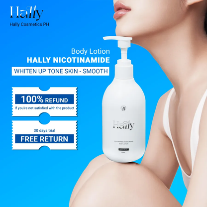 🎁Buy 2 Get 1 Free🎁FOriginal Hally Niacinamide Whitening Body Lotion