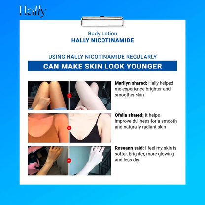 🎁Buy 2 Get 1 Free🎁FOriginal Hally Niacinamide Whitening Body Lotion
