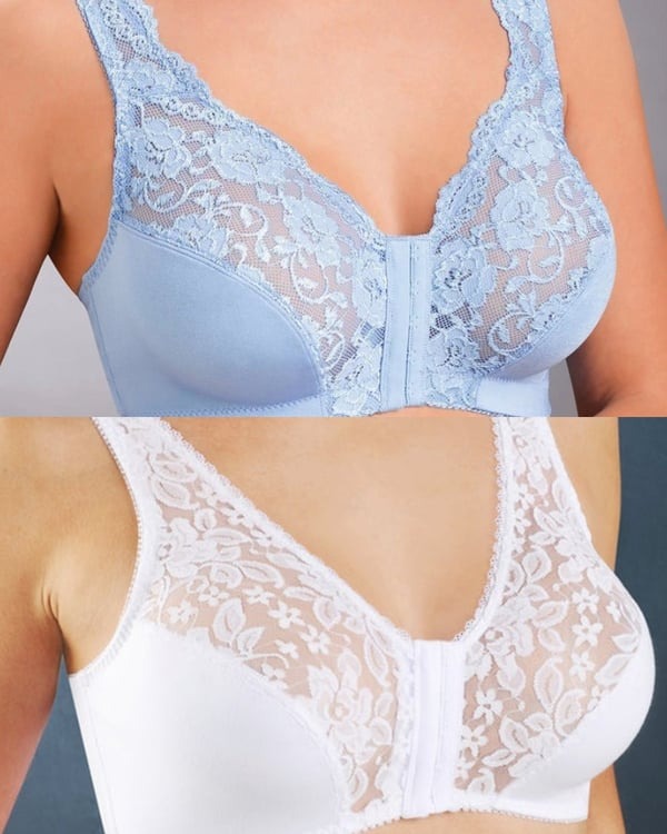 Front Hooks And Stretch-Lace – ALL IN ONE BRA