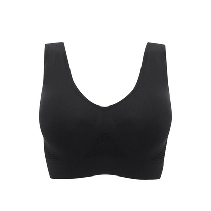 Plus size Comfort Extra-Elastic Breathable Sport Bra (From S to 8XL)