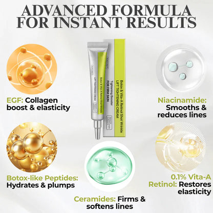 ⏰ FLASH SALE: 72-Hour Wrinkle Eraser |  Botox & Vita-A Retinol Shot Wrinkle - Lift Tightening Cream