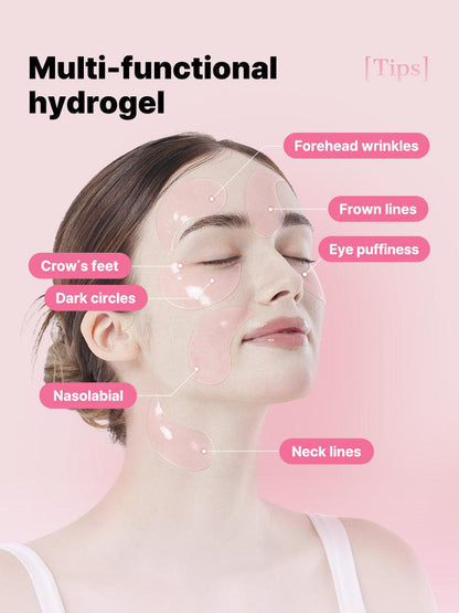 Peptide Collagen Eye Patches for Dark Circles & Puffy Eyes – 60 Hydrogel Pads