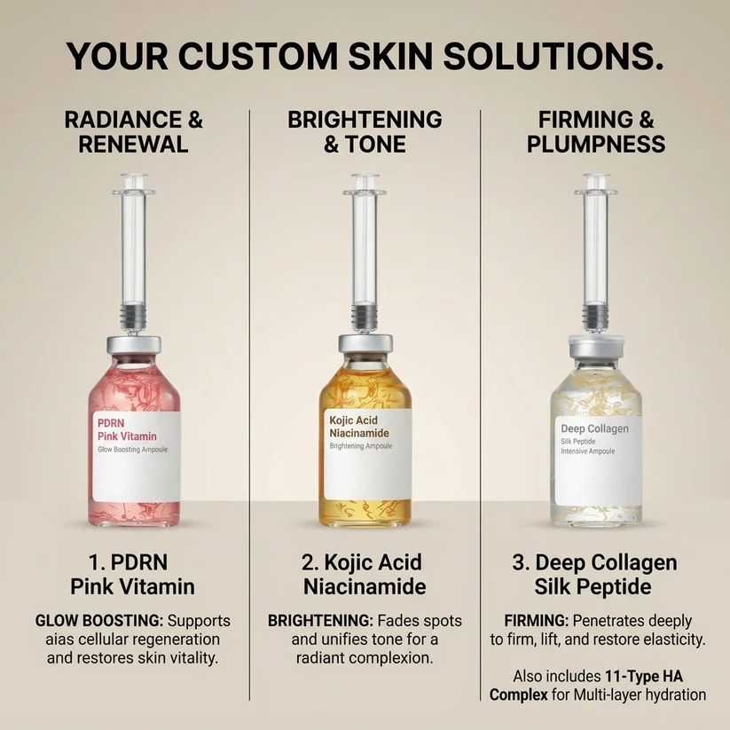 ✨Last Day 50% Off GlassSkin Ampoule Set